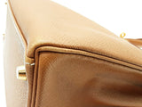 Hermes Kelly 35 Gold Brown Epsom Gold Hardware Shoulder Bag Do0225erxzde