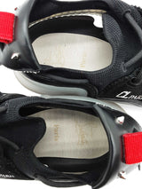 Christian Louboutin Arpoador Black Suede & Mesh Sneakers Size 45 Eb0526lxzde