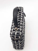 Chanel Black & White Tweed Top Handle Vanity Bag Eb0226oxxzde