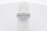 1.25cttw Princess Cut Diamond Ring 14k White Gold 6.5 Grams Size 4 Eb0326crxsa