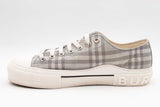 Burberry Grey Check Sneakers Size 45 Eb0626lxzsa