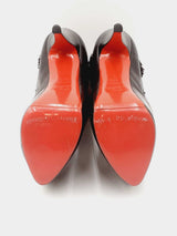 Christian Louboutin Oulanbator 160 Boots In Black Leather Size 37.5 Fw0226oxzdu