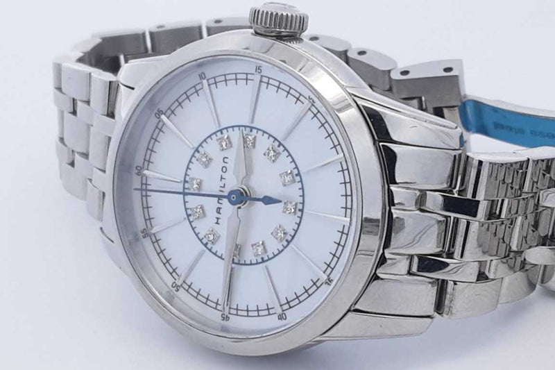 Hamilton Railroad 28mm Quartz Stainless Steel Watch Eb1124olxsa