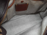 Coach Tate Carryall 29 Colorblock Green Dark Red Leather Tote Bag Do0826ploxde