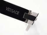 Versace Black & White Acetate Full Rim Rectangular Sunglasses Fw0326crdu