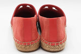 Tory Burch Sydney Red Canyon Suede Espadrilles Size 8 Eb0925rxdu