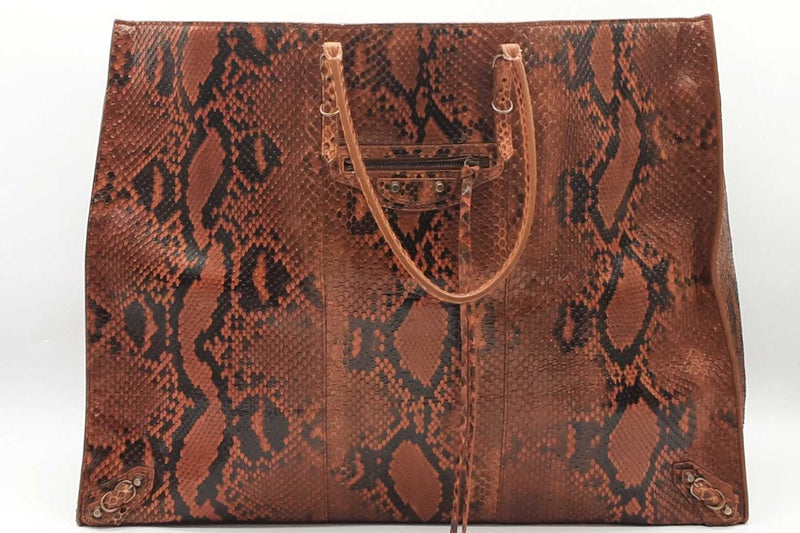 Balenciaga Python Papier A4 Tote Bag Eb0326erxde – Max Pawn