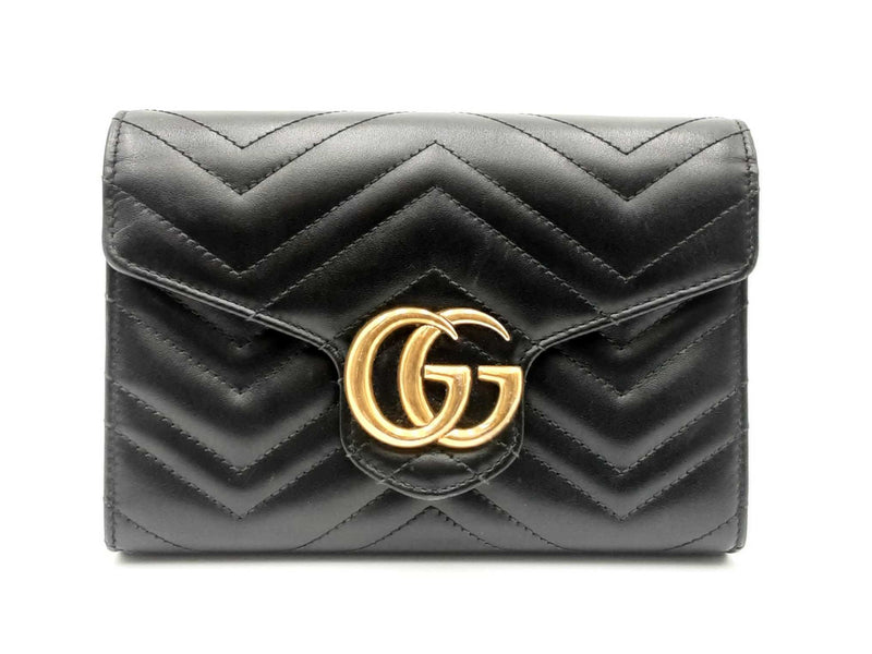 Gucci Gg Marmont Matelassé Leather Mini Shoulder Bag Fw1124ixzdu