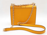 Michael Kors Greenwich Convertible Yellow Leather Crossbody Bag Sd0626wzde