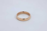 0.36cttw Diamond 14k Yellow Gold Band Ring 4.2 Grams Size 7 Eb0626orxdu