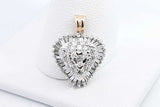 Approx. 0.44ctw Diamond Pendant In 10k Yellow Gold 1.6 Grams Eb0924crsa