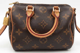 Louis Vuitton Monogram Nano Speedy Crossbody Bag Eb0126ixzdu