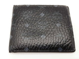 Mcm Black Visetos Coated Canvas Bifold Wallet Do0925oxde