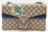 Gucci Gg Monogram Supreme Blooms Dionysus Shoulder Bag Eb0926prxde