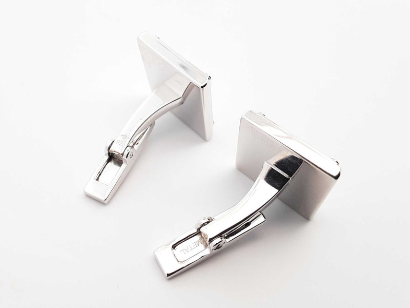 Cartier Sterling Silver & Mother Of Pearl Cufflinks 17 Grams Fw0225wrzdu