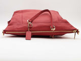 Coach Lenox Satchel Pebble Leather Red Aa0726pzsa