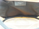 Ysl Saint Laurent Yellow Mesh Panel Logo Belt Bag Sd0726orzde