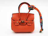 Orange Mini Bag Charm Do0826ide