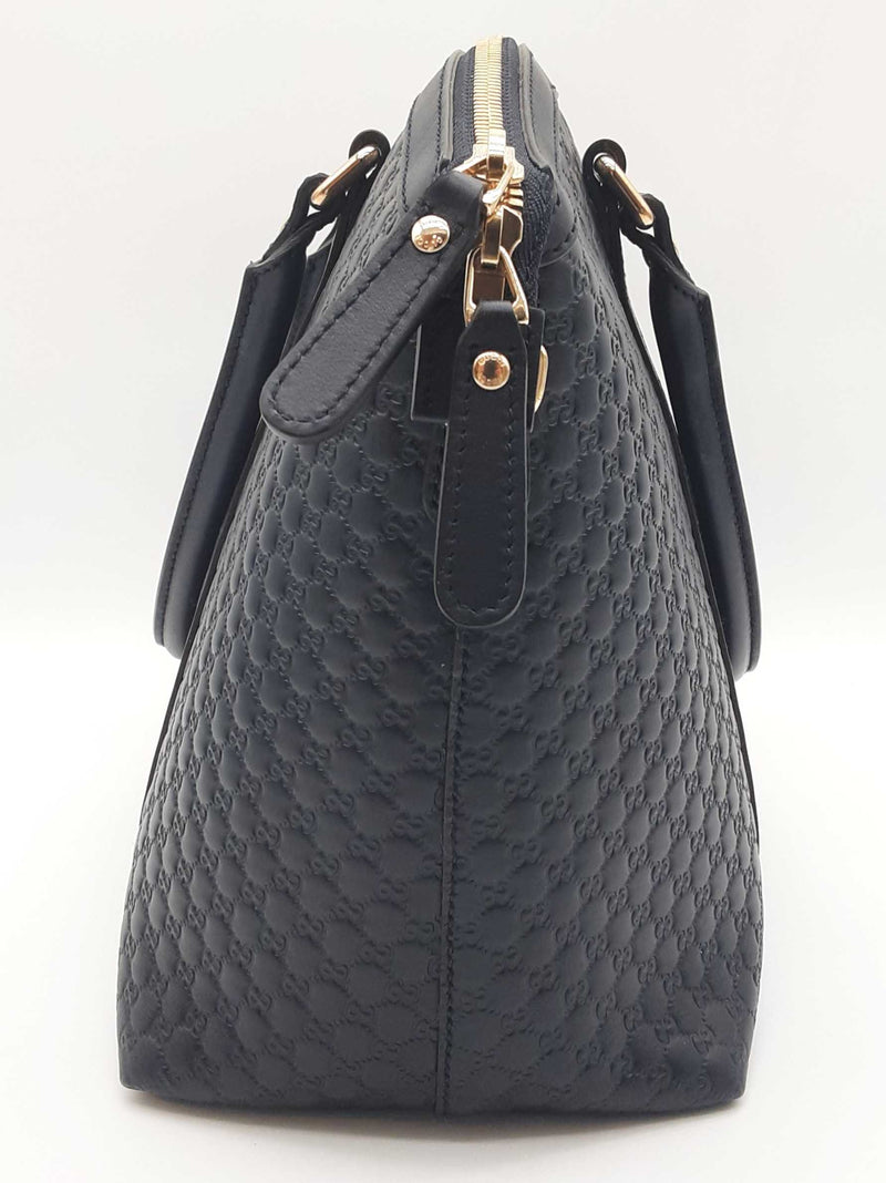 Gucci Dome 2 Way Navy Blue Microguccissima Leather Crossbody Bag Do0525ixzde