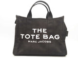 Marc Jacobs The Tote Bag Black Canvas Hand Bag Sd1025orsa
