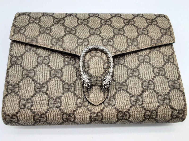 Gucci 401231 Dionysus Gg Supreme Coated Canvas Chain Crossbody Bag Do0924wxzde