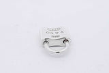 Tiffany & Co. 1837 Padlock Lock Sterling Silver Charm Pendant 7 Grams Eb0426rxsa