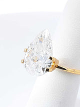 Loose 6.22 Carat Lab-grown Pear Brilliant Cut Diamond With Igi Cert Fw0925lxzxdu