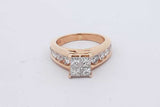 1.36cttw Diamond Ring In 14k Yellow Gold 7.3 Grams Size 6 Eb0526cxzsa