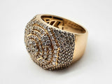 Approx 2.32 Ctw Diamonds 10k Yg 13.2g Ring Size 9.75 Do0724ixzde