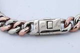 4.32cttw Diamond Cuban Link Bracelet 14k Two Tone Gold 33.5g 7.5 In Eb0826oxxzde