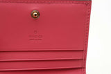 Gucci Gg Matelasse Pink Leather Wallet Eb0726lorsa