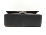 Chanel Jumbo Double Flap Bag In Black Quilted Caviar Leather Fw0725prxzdu