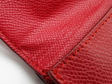Coach Cherry Red Leather Trifold Wallet Do0825lrde