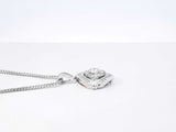 0.61 Cttw Diamond & 18k Gold Pendant With 14k Franco Chain 9.2 Grams Fw0826rrzdu