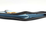 Celine Vintage C Classic Blue Envelope Clutch Bag Sd1225ozxde