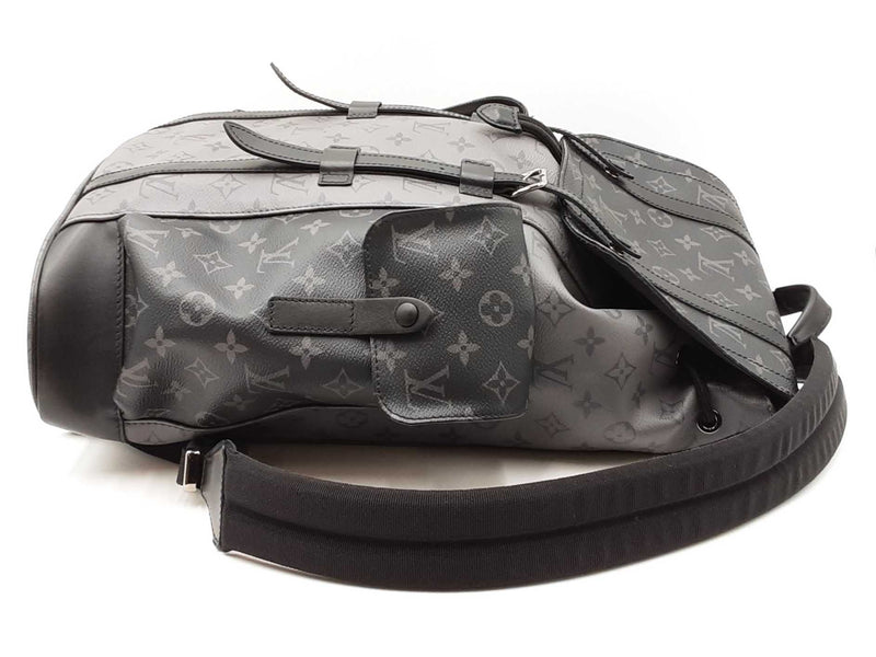 Louis Vuitton Christopher Mm Backpack In Monogram Eclipse Canvas Fw1025lwrxdu