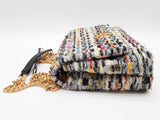 Tory Burch Kira Multicolored Tweed Shoulder Bag Do0626rxde