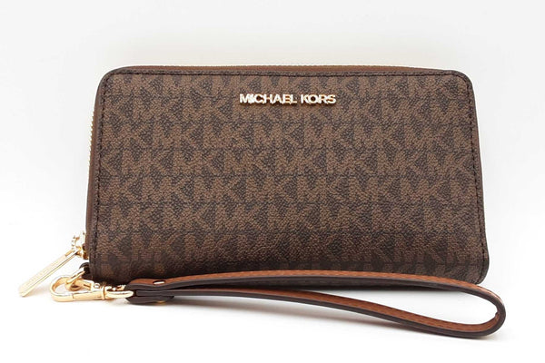 Michael Kors Jet Set Black Wallet Sd0625ozdu