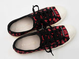 Christian Dior Walk'n'dior Sneakers In Pink & Black Canvas Size 10 Fw0326lcrdu