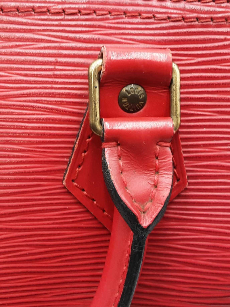Louis Vuitton Speedy 30 Bag In Red Epi Leather Fw0825ixzdu