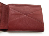 Louis Vuitton Red Crocodile Leather Bifold Wallet Do0926ixzde