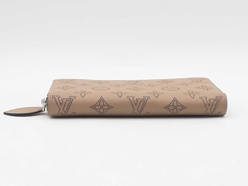 Louis Vuitton Monogram Mahina Bloom Rose Beige Wallet Aa0625oxzsa