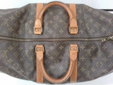 Louis Vuitton Brown Monogram Keepall 50 Duffle Bag Vc0826ioimia