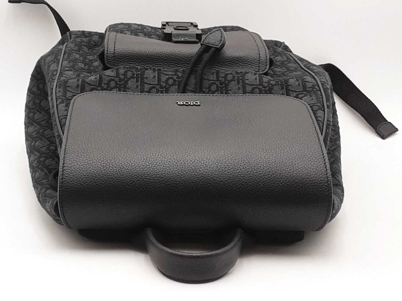 Dior Saddle With Flap Black Backpack Aa1125exzsa