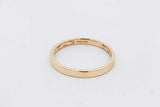 18k Yellow Gold Wedding Band 3.5 Grams Size 9.75 Eb1225lcrsa