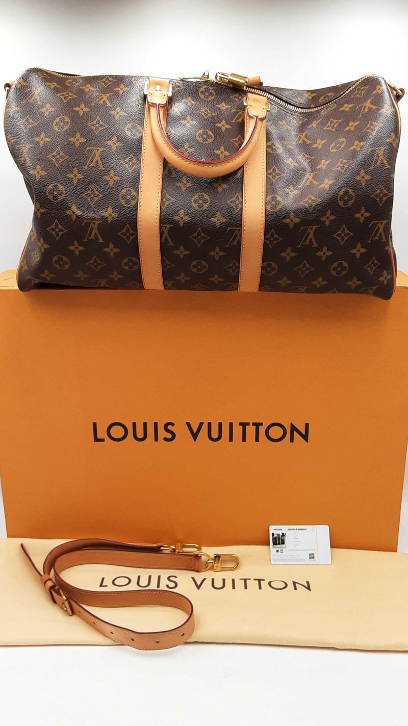 Louis Vuitton Keepall 45 Monogram Canvas Travel Bag Sd0925rrzdu