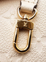 Louis Vuitton Mini Bum Bag In Crème Monogram Empreinte Leather Fw0926loxzdu