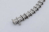 2.64cttw Diamond 14k White Gold Tennis Bracelet 10.3 Grams 7 Inch Eb0626lxxzsa