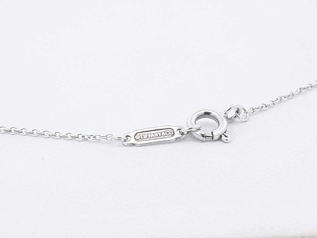 Tiffany & Co. シルバー カーブネックレス Tiffany & Co. Interlocking Circles Silver Necklace 5 Grams 16 Inch