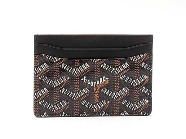 Goyard Saint Sulpice Goyardine Canvas Card Holder Wallet Fw1025oxzdu